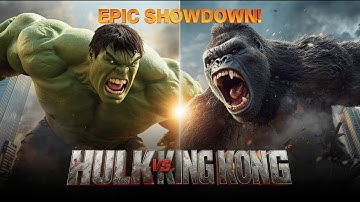 Epic Showdown: Hulk vs King Kong 🔥 | Ultimate Monster Battle in the City"