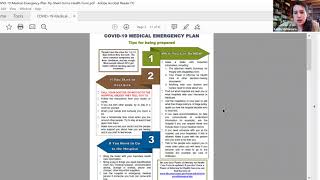 COVID-19 Toolkit Health Form: Living Well