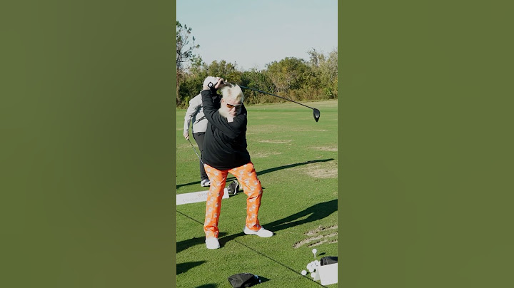 John Daly’s warm-up routine 🏌️‍♂️
