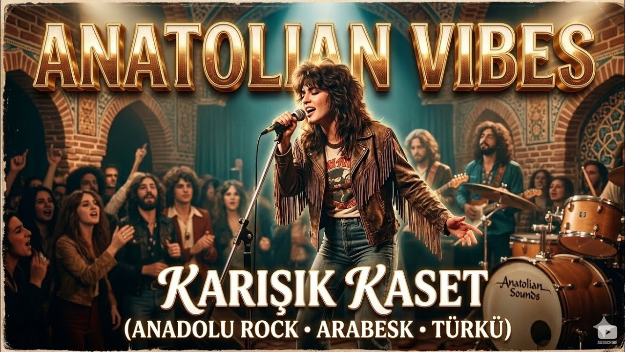​📻 Anatolian Vibes: Anadolu Rock, Arabesk ve Türkü Karma (Karışık Kaset)