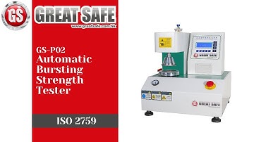 ISO 2759 Automatic Bursting Strength Tester