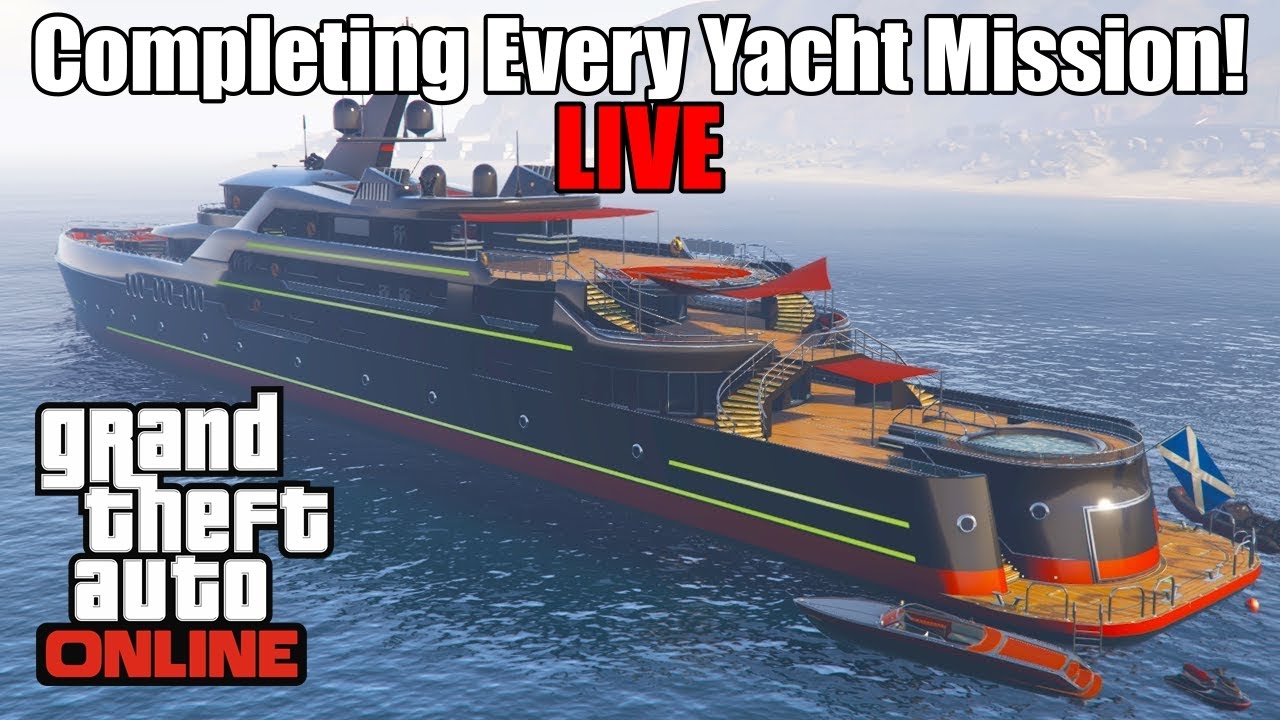 how many yacht missions gta 5