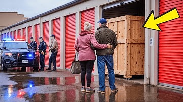 Elderly Couple Bought a Storage Unit with a HUGE CRATE & The Owner Was WANTED By Police!