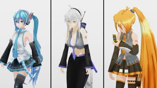 [MMD] Walk Cycle Practice