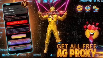 AG Proxy Free Fire Proxy Server Apply On Android (No Root) our Own Proxy App