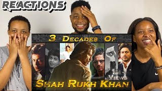 African Friends Reacts To 3 Decades Of SRK | Tribute To The Legend Of Indian Cinema 2022 |