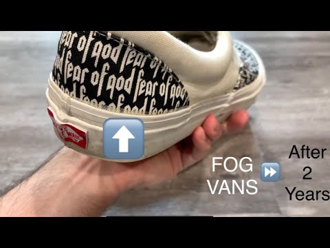 AFTER 2 YEARS OF WEAR! Fear of God Vans Era 95 DX Marshmallow