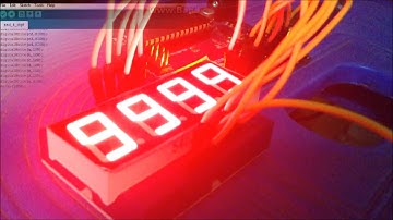 4 Digit 7 Segment Display with Arduino