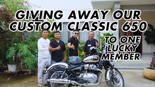 Download Lagu Giving Away Our Classic 650 Twin To the Lucky Member Dayananda Yumnam MP3 Download Lagu Giving Away Our Classic 650 Twin To the Lucky Member Dayananda Yumnam MP3