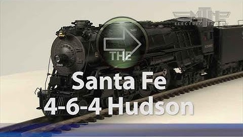 MTH Premier Santa Fe Hudson Steam Locomotive