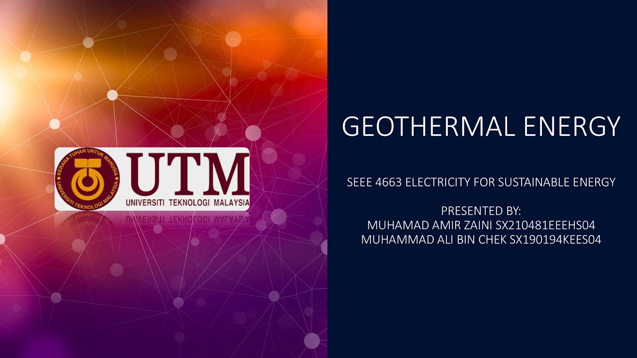 SEEE 4663 - Assignment Geothermal Energy_Group 1 - YouTube