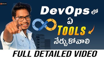 DevOps Tools | DevOps Tutorials in Telugu | DevOps Tools in Telugu