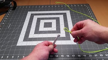 Continuous loop to soft shackle easy trick