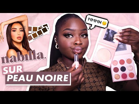 TESTING NABILLABEAUTY PRODUCTS ON DARK SKIN