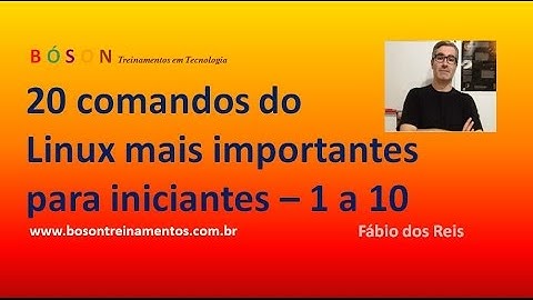 20 comandos mais importantes para iniciantes no Linux - 1 a 10
