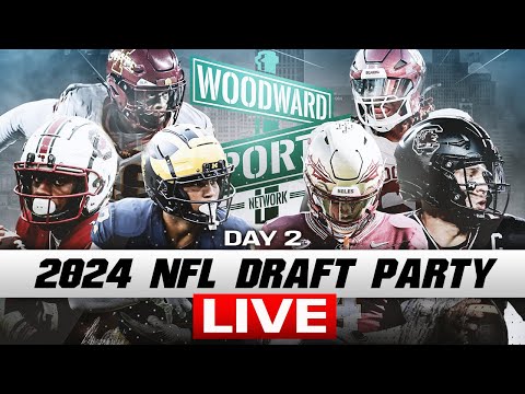 NFL DRAFT PARTY LIVE FROM DETROIT I Friday, April 26th, 2024