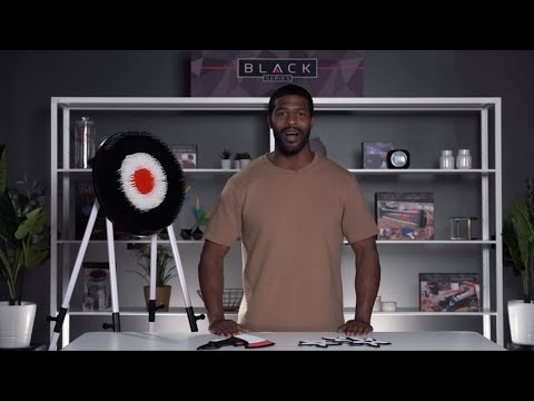 The Black Series Axe and Star Throwing Target Set