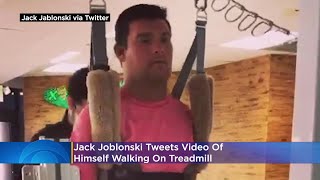 'Great To Be Up And Walking': Jack Jablonski Tweets Treadmill Video