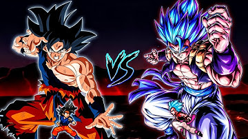 Goku TP V3.5 OP (all form) VS Gogeta OP (all form) in Jump Force Mugen