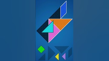 🧩Tangram Puzzle Challenge!🧩[080] #puzzle #TangramChallenge #tangram #brainteaser #braintestsolution
