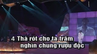 Túy Ca - Trường Vũ [KARAOKE Beat Gốc]