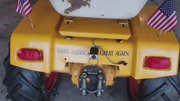 A update on my new tractor pulling tractor. ( Cub Cadet 1200)