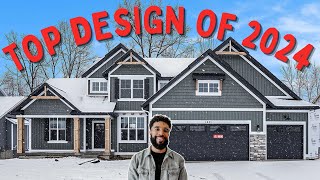 INCREDIBLE MUST SEE Luxury House Tour Near Grand Rapids Michigan | New Construction Homes