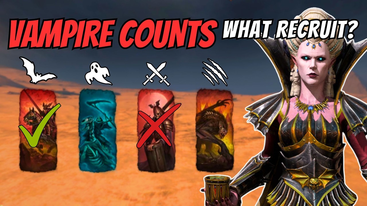 Vampire Counts Units Guide, What You NEED to Recruit & What NOT | Total War Warhammer 3