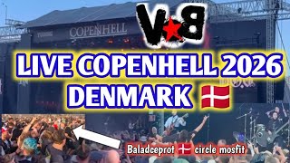 VOB COPENHELL 26 DENMARK🇩🇰|| CUPLIKAN KONSER VOB BULE PADA HEADBANG| BALADCEPROT BULE MAKIN BANYAK