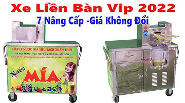Ra Mắt Máy Ép Nước Mía Liền Bàn XT2 800W Pro 2022 Với Nhiều Nâng Cấp Free Giá Không Đổi