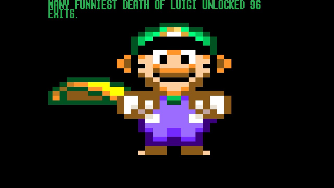 Many Funniest Deaths Of Luigi Unlocked 96 Exits