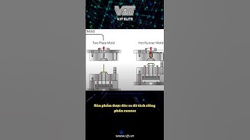 Khuôn hai tấm - Khuôn ba tấm - Khuôn chứa hot runner trong thiết kế khuôn? #vjtelite #khuonhaitam