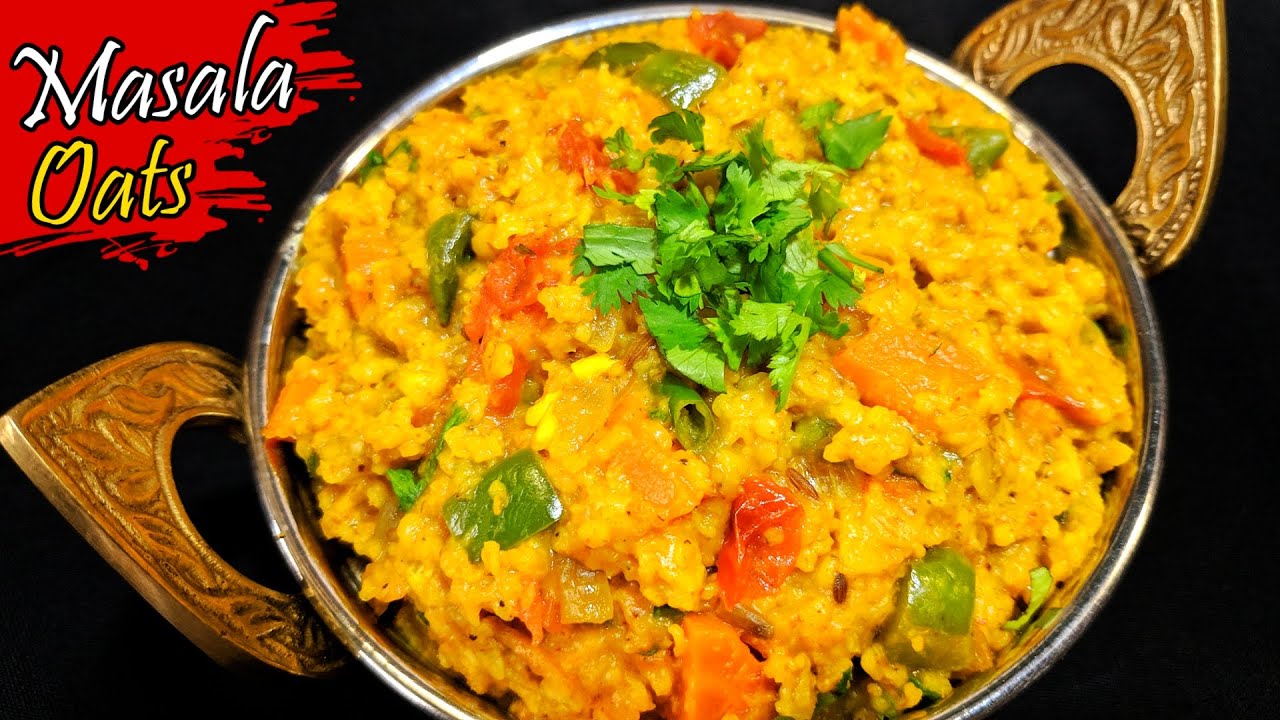 How To Make Masala Oats At Home Masala Oats | Masala Oats Recipe in Bengali | How to make Masala Oats