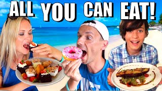 24hrs eating ALL INCLUSIVE! At Sea Breeze Beach House Hotel Barbados 😋 *vegan