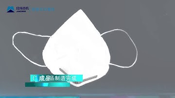 JWN1010 Semi automatic N95 Folding Face Mask Machine