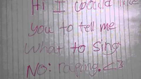 Me asking something