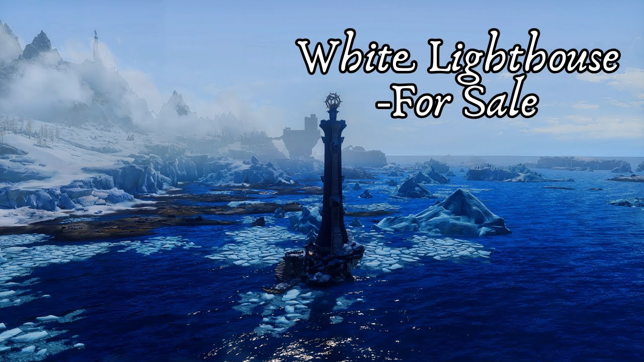 Классный дом в Skyrim — Белый маяк — продается. Для Skyrim AE/SE (PC) и версии POI для Xbox и PC.