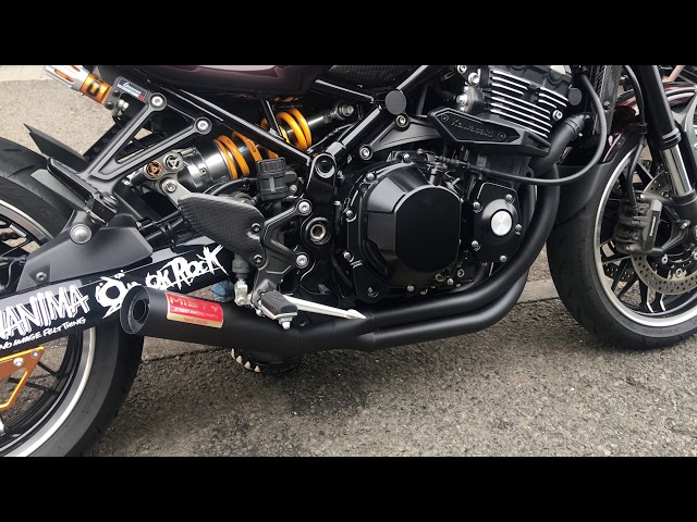 Z900RSミスティ金太郎マフラー(Mサイレンサー装着) - YouTube