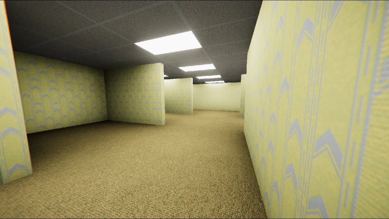 NOCLIPPING INTO THE BACKROOMS | The Backrooms Game - YouTube