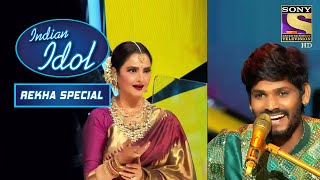 Sawai के Colorful Notes कर गये RekhaJi को Amaze | Indian Idol Season | Bollywood Mix Performances