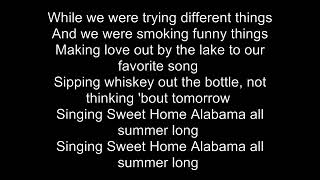 Kid Rock - All Summer Long - Lyrics