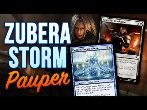 I REBUILT ZUBERA STORM Post Ban Floating Dream Zubera Combo MTG Pauper Magic The Gathering