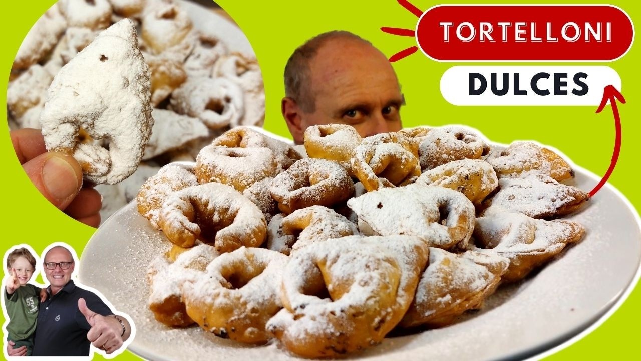 🇮🇹 Si has estado en Italia, seguro que los has comido. ¡TORTELLONI Dulces!