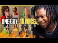 ONE GUY, 18 VOICES! (Post Malone, Britney Spears, Harry Styles & MORE) REACTION