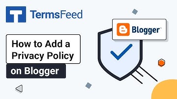 How to Add a Privacy Policy Page to Blogger