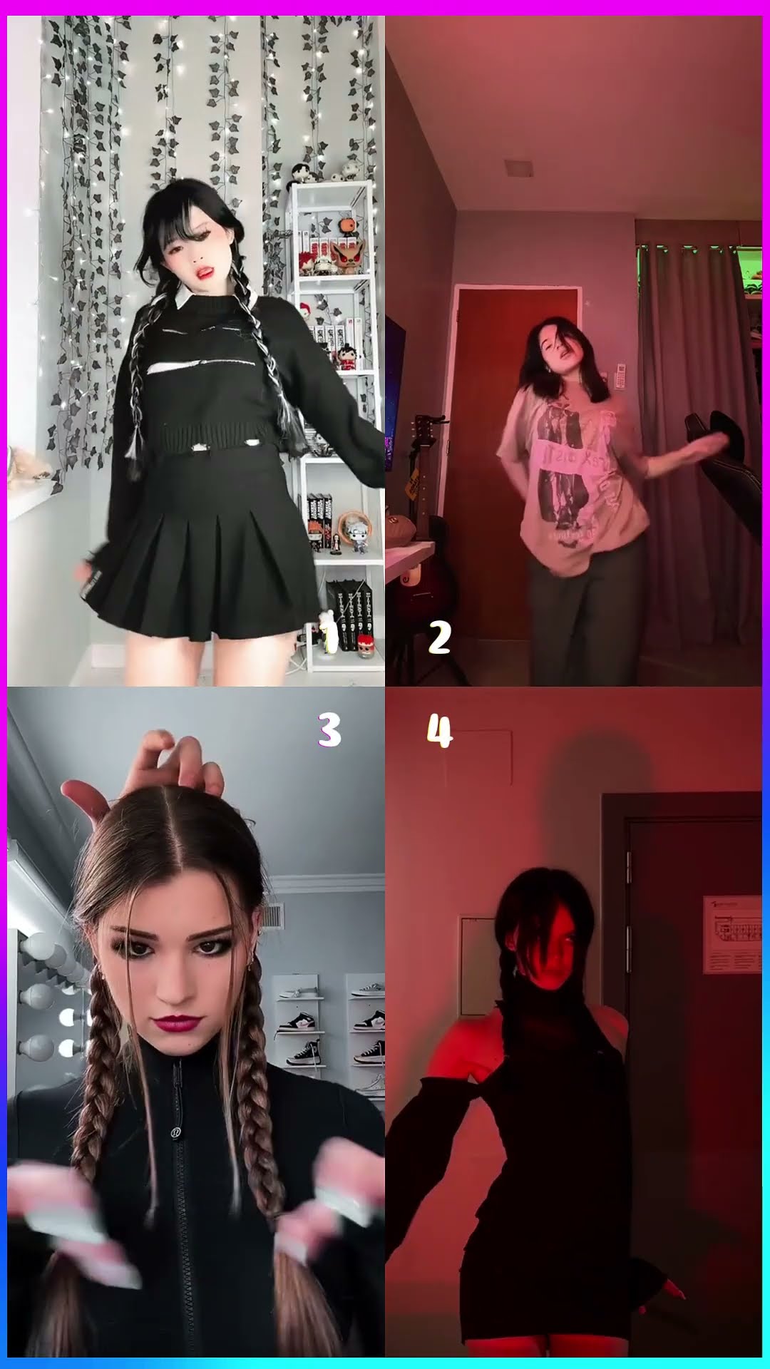 (HANDS) Kika Kim x Niana x Brooke x Nevada #shorts #tiktok #viral #dance #cute #funny #trend