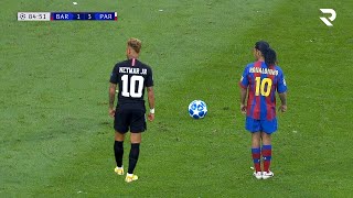 Neymar Jr & Ronaldinho กลเม็ดไร้สาระที่ไม่มีใครคาดคิด