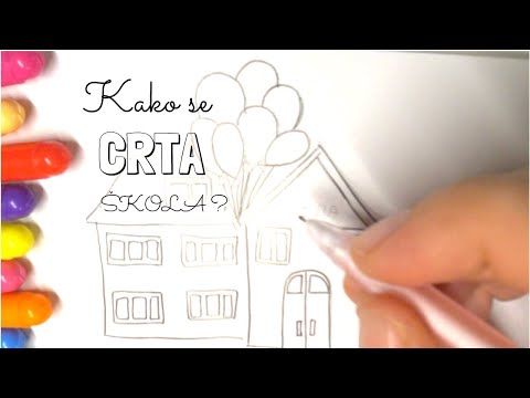 Video: Kako Nacrtati školu