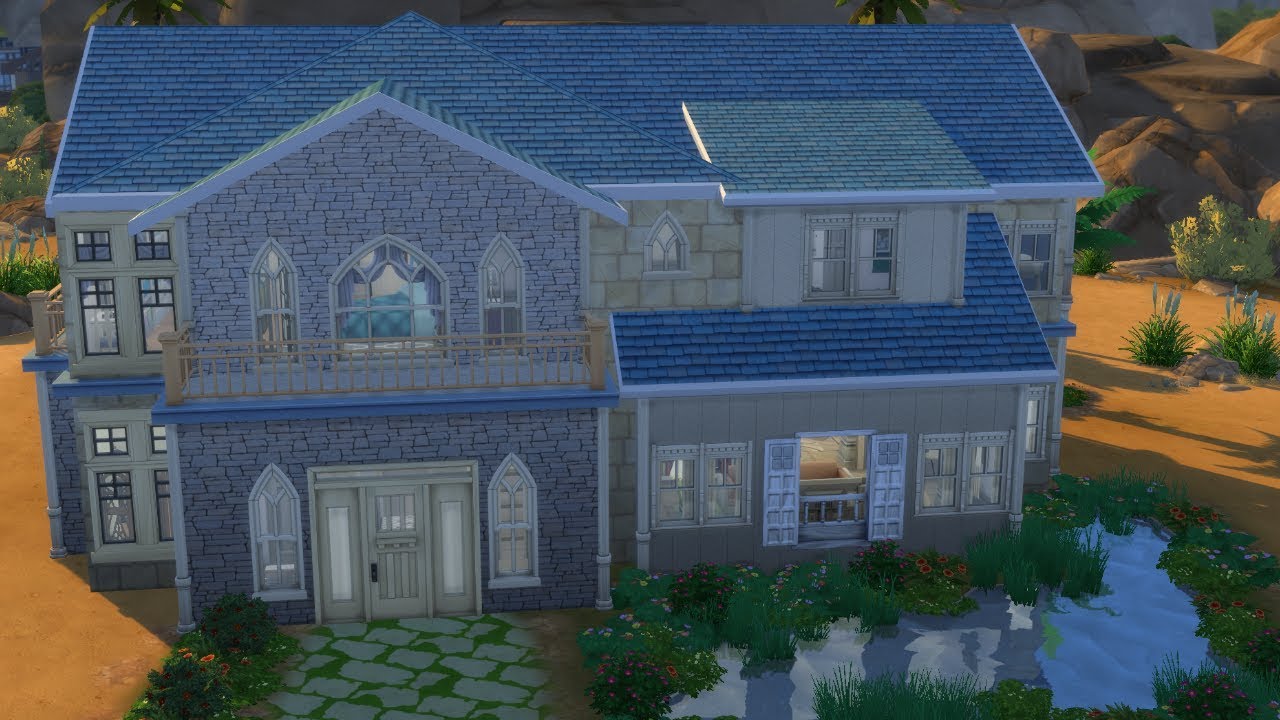 Sims 4 Speed Build + Family CAS Slipshod Mesquite YouTube