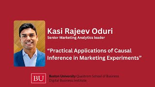 Unlocking Causal Inference: Practical Marketing Applications | Kasi Rajeev Oduri